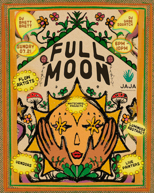 Full Moon Party Poster