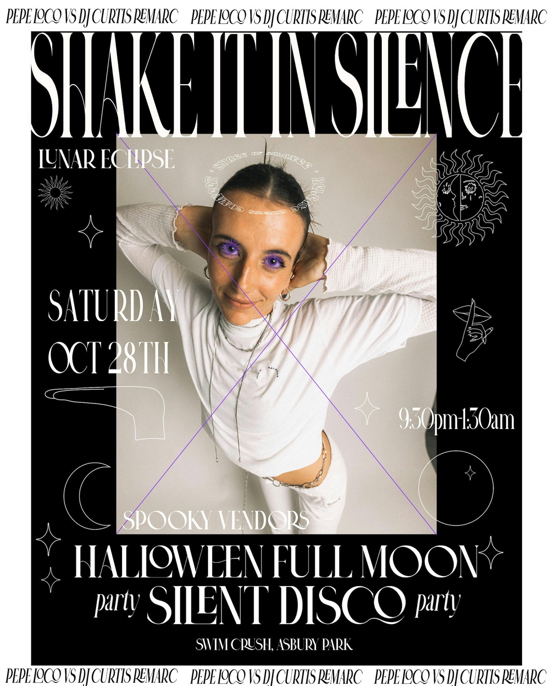 Shake It In Silence *Halloween Edition* Poster