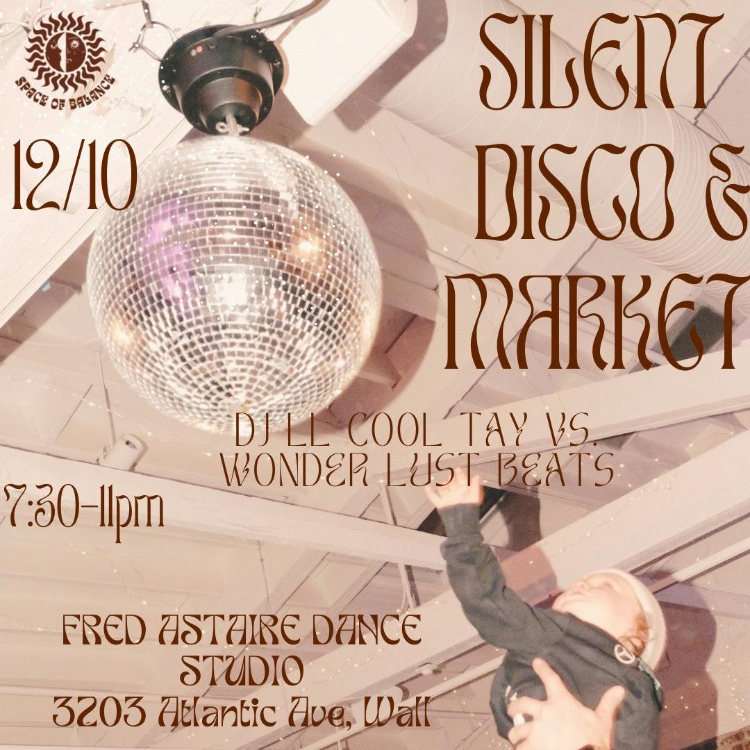 Silent Disco & Market Poster